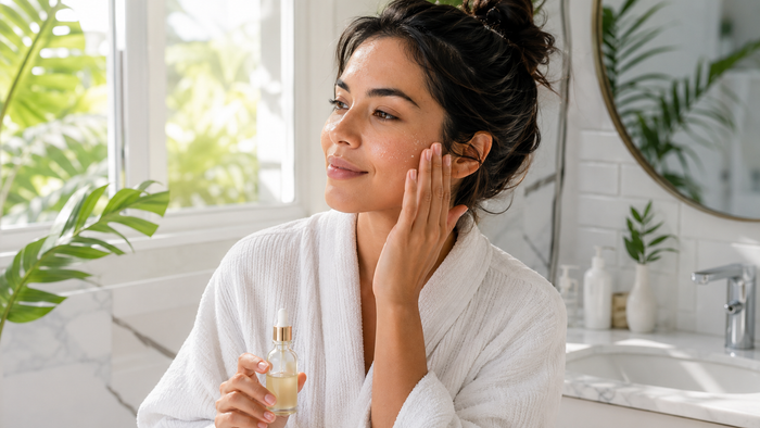 Rutina de 5 minutos para madres ocupadas que quieren glow